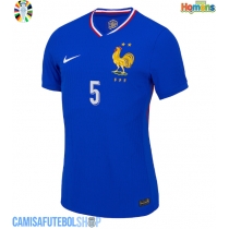 Camisa de time de futebol França Jules Kounde #5 Replicas 1º Equipamento Europeu 2024 Manga Curta